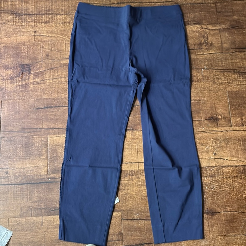 NWT XL everyday jones navy blue khakis